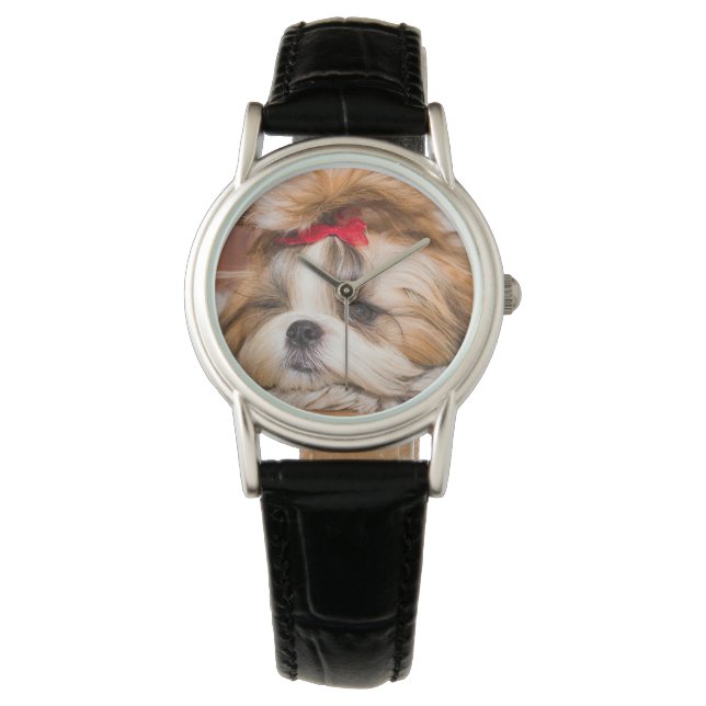 Your pet dog puppy custom photo watch (Front)