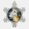 Your pet Photo christmas snow flake