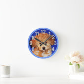 Your Pet Photo Clock or Keep Cute Puppy Clock (Home)