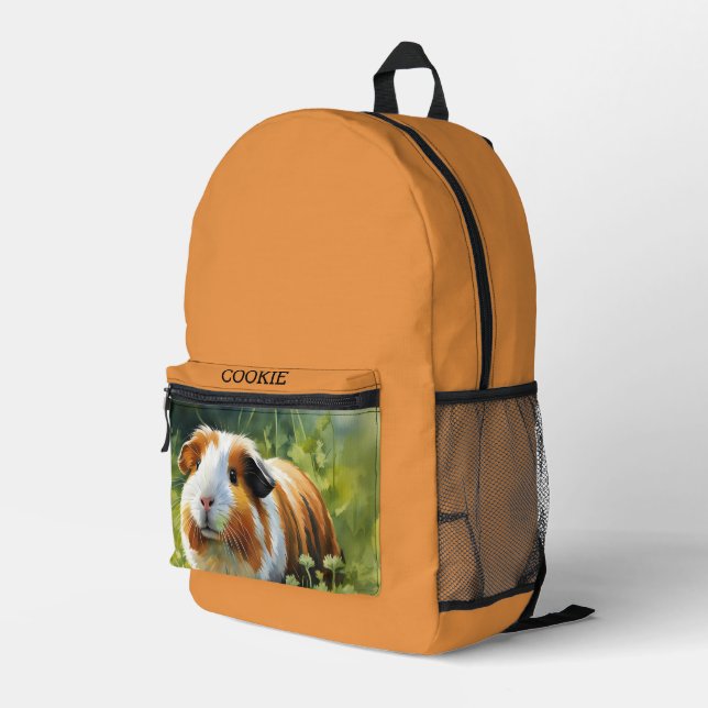 Your Pet Photo Printed Backpack (Back Corner Right)