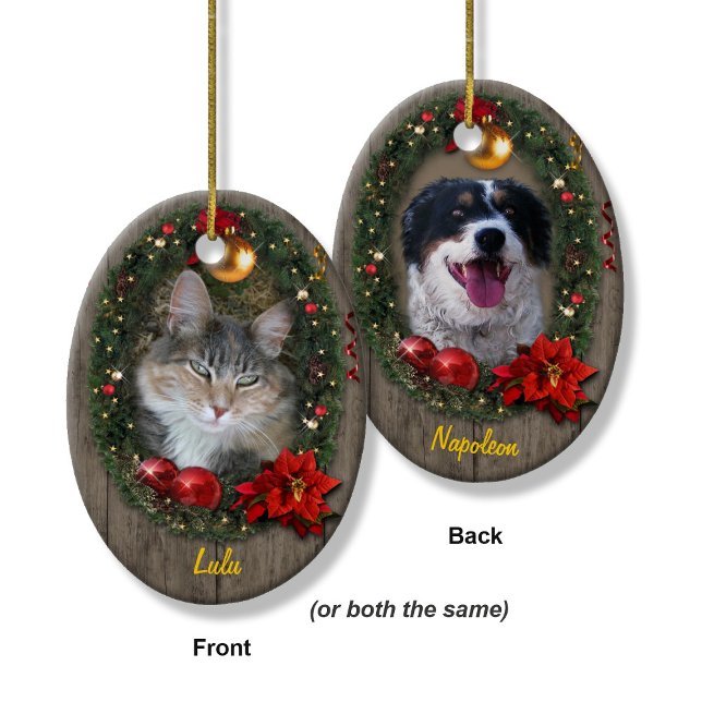 Your Pet(s) Ceramic Tree Decoration (Creator Uploaded)