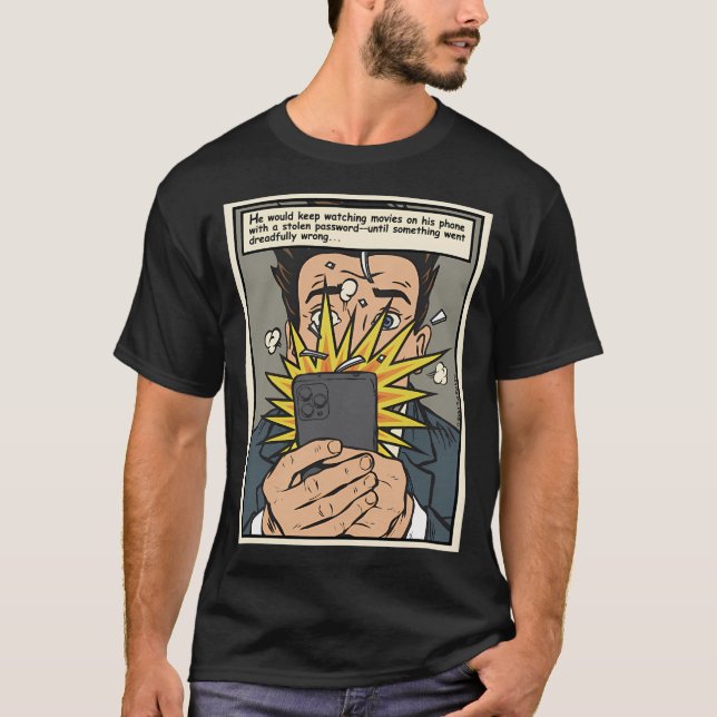 Your Phone Responds 2 By Buck T-Shirt (Front)