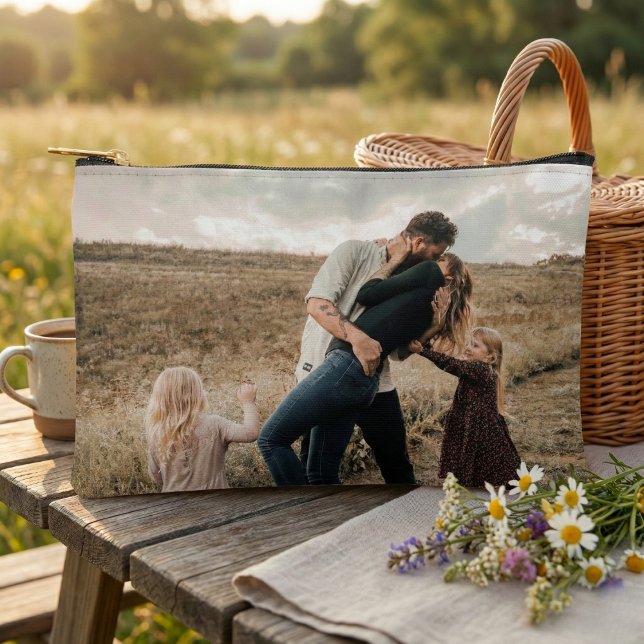 Your Photo  Accessory Pouch (Everyday organization made simply beautiful.)