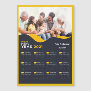 Your Photo and Name Customisable 2021Calendar