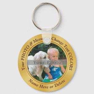 Your PHOTO and TEXT Custom Keychains in Bulk