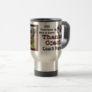 Your PHOTO and TEXT Soccer Coach Gifts Mug
