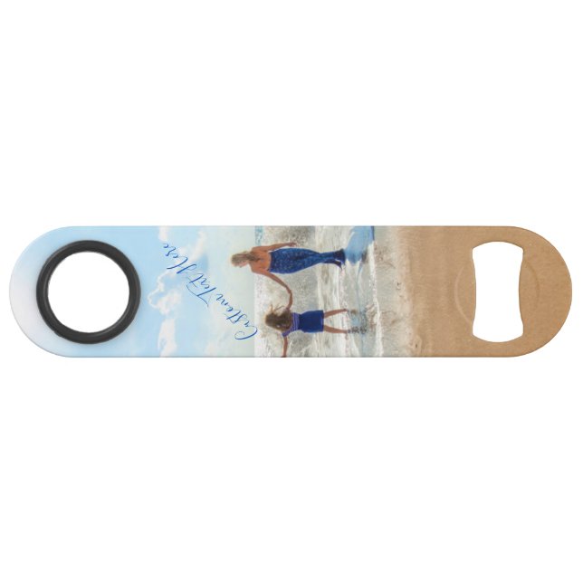 Your Photo Bar Key Example with Custom Text (Back Horizontal)