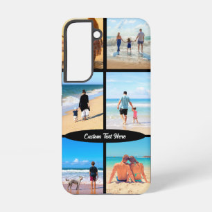 Your Photo Collage and Custom Text Personalised Samsung Galaxy Case