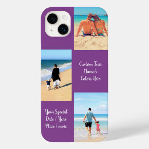 Your Photo Collage iPhone Case Custom Text Name