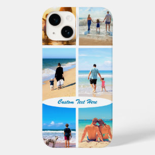 Your Photo Collage iPhone Case with Custom Text