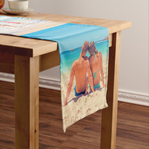Your Photo Collage Table Runner Personalised