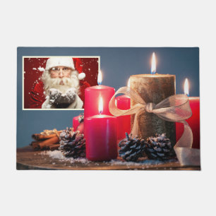 YOUR PHOTO custom Christmas door mat