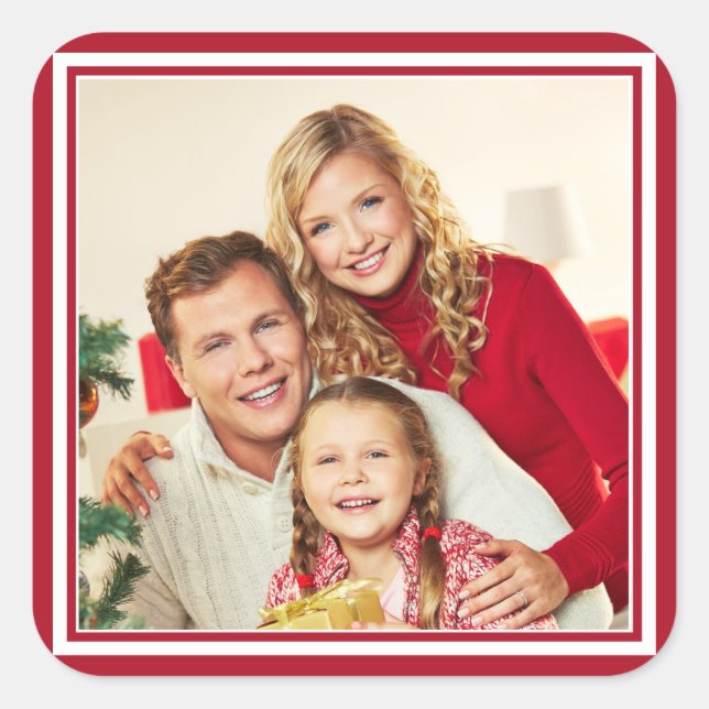 YOUR PHOTO custom stickers (Front)