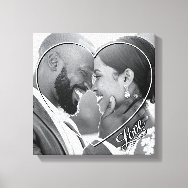 Your Photo Custom Stretched Canvas Print (Front)