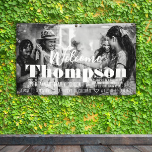 Your Photo Family Reunion Banner