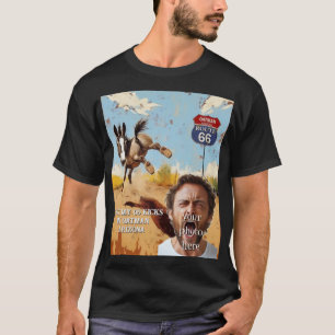 your photo, Get your kicks, oatman arizona, donkey T-Shirt