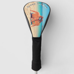 Your Photo Golf Head Cover with Custom Text