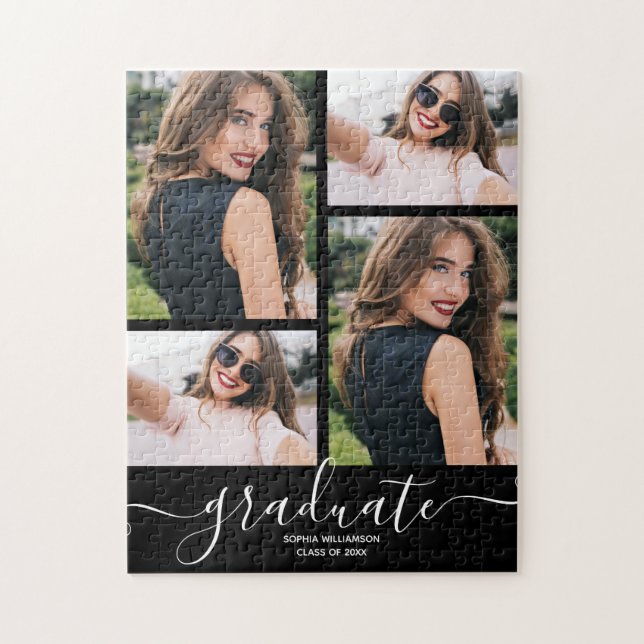 Your Photo Graduation Jigsaw Puzzle (Vertical)