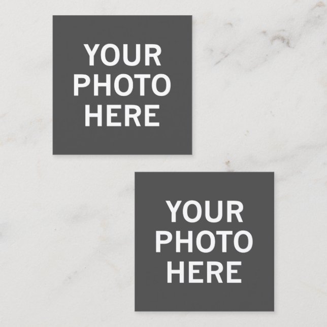 Your Photo Here Appointment Card (Front/Back)