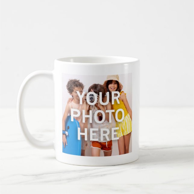Your Photo Here Coffee Mug (Left)