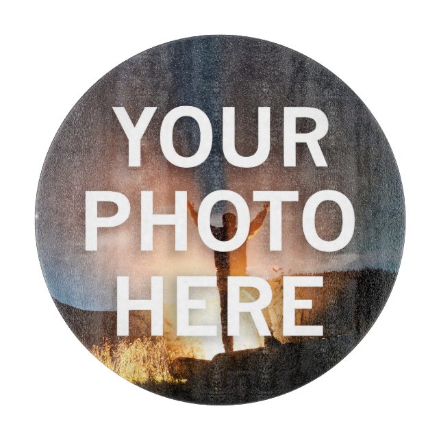 Your Photo Here Cutting Board (Front)