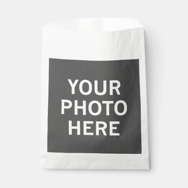Your Photo Here Favour Bags (Front)
