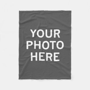 Your Photo Here Fleece Blanket
