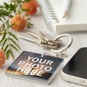 Your Photo Here Key Ring