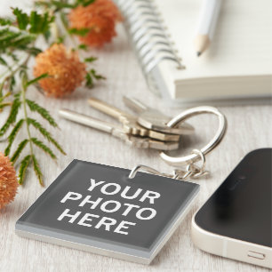 Your Photo Here Key Ring