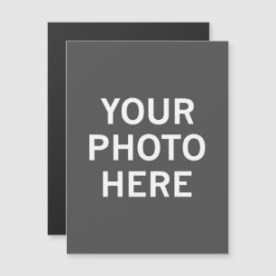 Your Photo Here Magnetic Invitation