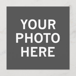 Your Photo Here Menu