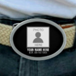 Your Photo Here Name and Age Belt Buckle<br><div class="desc">Your photo here name and age could be a great design for you and it can be a great gift for anyone.</div>