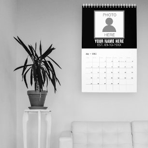 Your Photo Here Name and Age Calendar