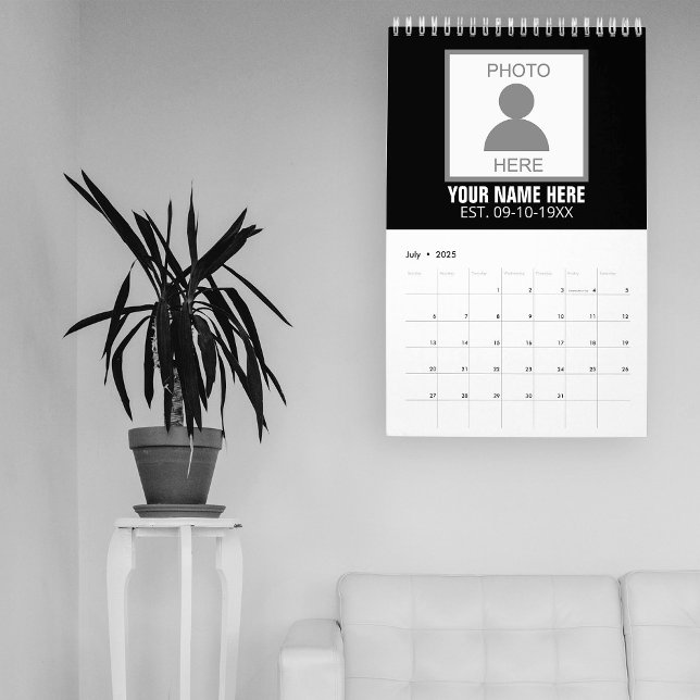 Your Photo Here Name and Age Calendar (Creator Uploaded)