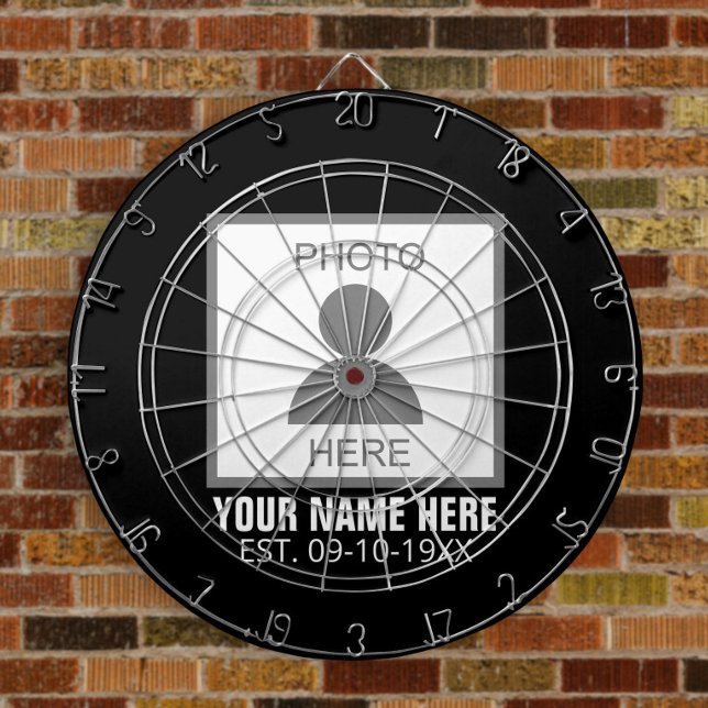 Your Photo Here Name and Age Dartboard (Creator Uploaded)