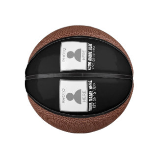 Your Photo Here Name and Age Mini Basketball