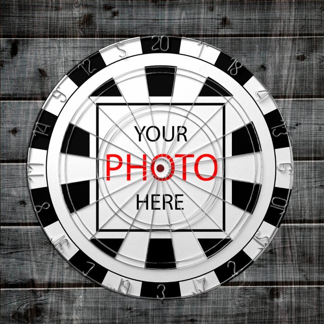 Your Photo Here - Personalised, branded / Custom Dartboard (Creator Uploaded)