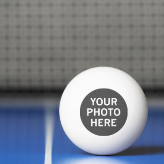 Your Photo Here Ping Pong Ball