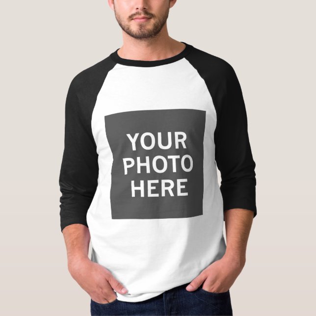 Your Photo Here T-Shirt (Front)