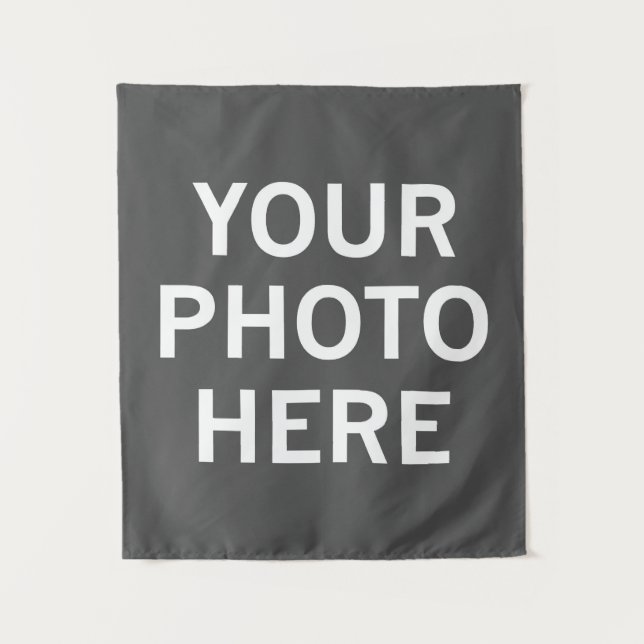 Your Photo Here Tapestry (Front)