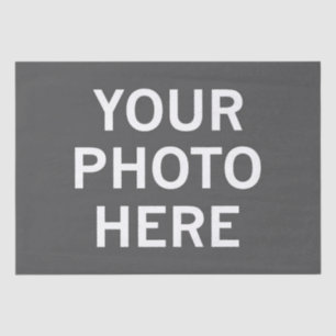 Your Photo Here Tissue Paper