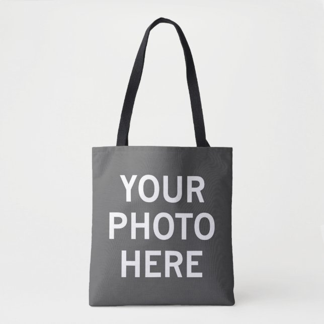 Your Photo Here Tote Bag (Front)