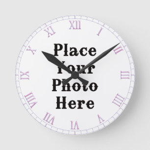 Your Photo Here Wall Clock