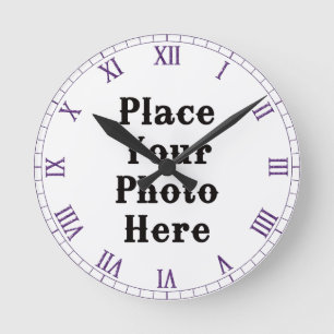 Your Photo Here Wall Clock