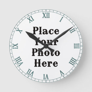 Your Photo Here Wall Clock