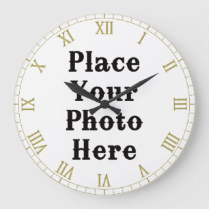 Your Photo Here Wall Clock