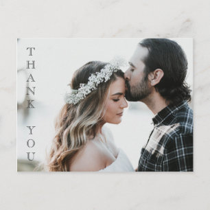 Your Photo Here - Wedding Thank you Card
