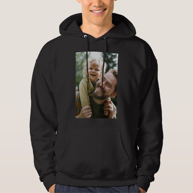 Your Photo Hoodie, Custom Personalised Photo  Hoodie (Front)
