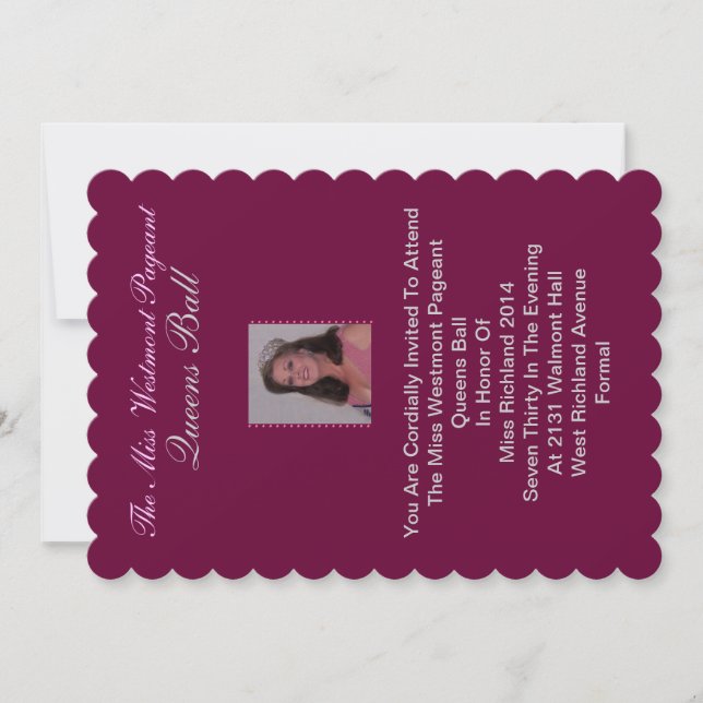 Your Photo Invitation (Front)