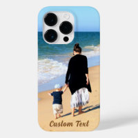 Your Photo iPhone Case Custom Text Personalised